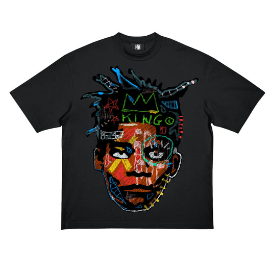 BASQUIAT SHIRT IN BLACK OR WHITE