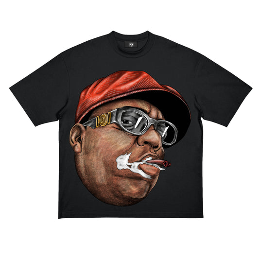 BIGGIE SMALLS SHIRT IN BLACK OR WHITE